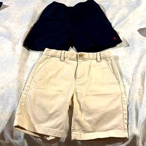 Bundle- size 7 vineyard vines shirts, polo shorts